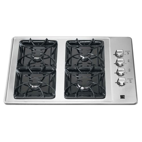 Kenmore Black-on-Black 30" Gas Cooktop 3241