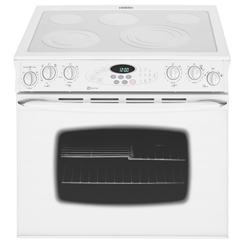 Maytag 30 in. Electric Self-Clean Drop-In Range - MEP5775BA 