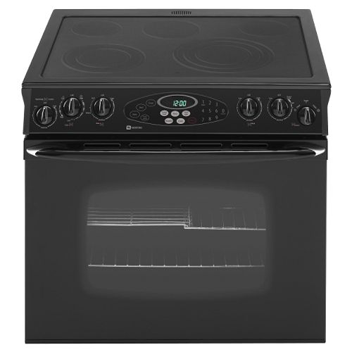 Maytag 30 in. Electric Self-Clean Drop-In Range - MEP5775BA 