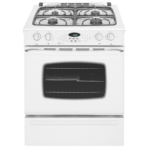 Maytag 30 in. Gas Self-Clean Slide-In Range - MGS5875BD 