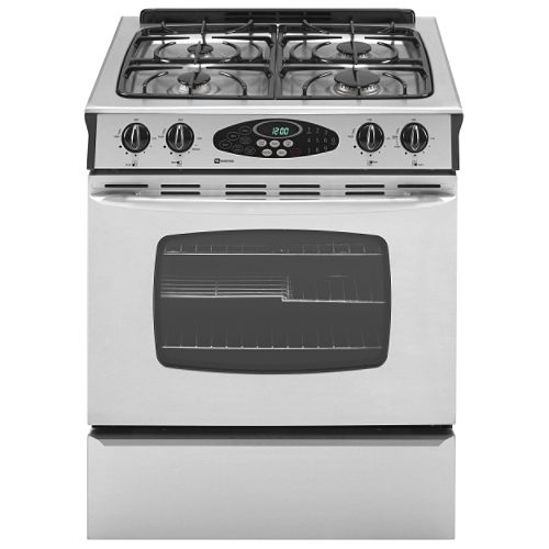 Maytag 30 in. Gas Self-Clean Slide-In Range - MGS5875BD 