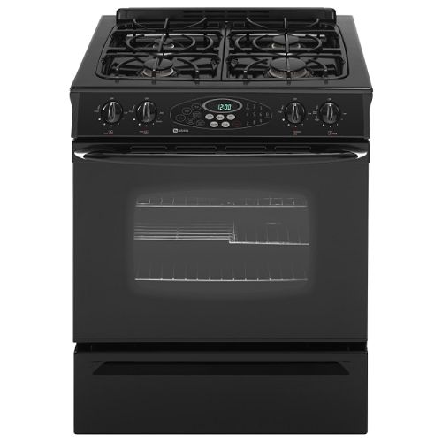 Maytag 30 in. Gas Self-Clean Slide-In Range - MGS5875BD 