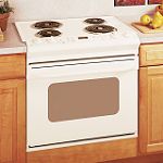 GE Appliances 30 in. Electric Standard Clean Drop-In Range with SmartSet Electronic Controls 