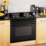 GE Appliances 30 in. Electric Self-Clean Drop-In Range with SmartSet Electronic Controls
