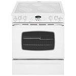 Maytag 30 in. Self Clean Slide-in Electric Range w  Smoothtop Glass-Ceramic Cooktop 