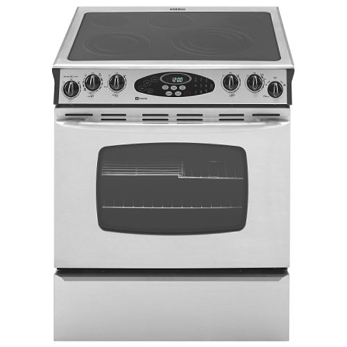 Maytag 30 in. Self Clean Slide-in Electric Range w  Smoothtop Glass-Ceramic Cooktop -... at Arc Home Products