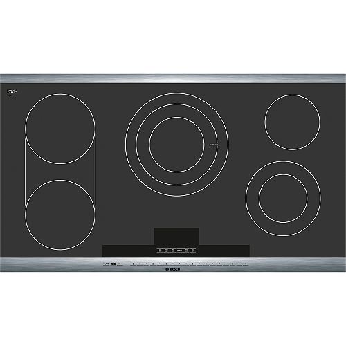 Bosch Black w  Stainless Trim 36