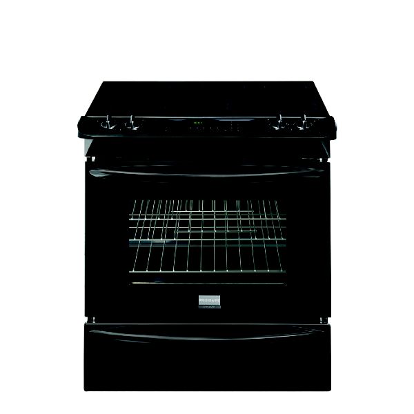 Frigidaire Gallery Black 30" Slide-In Electric Range FGES3045K