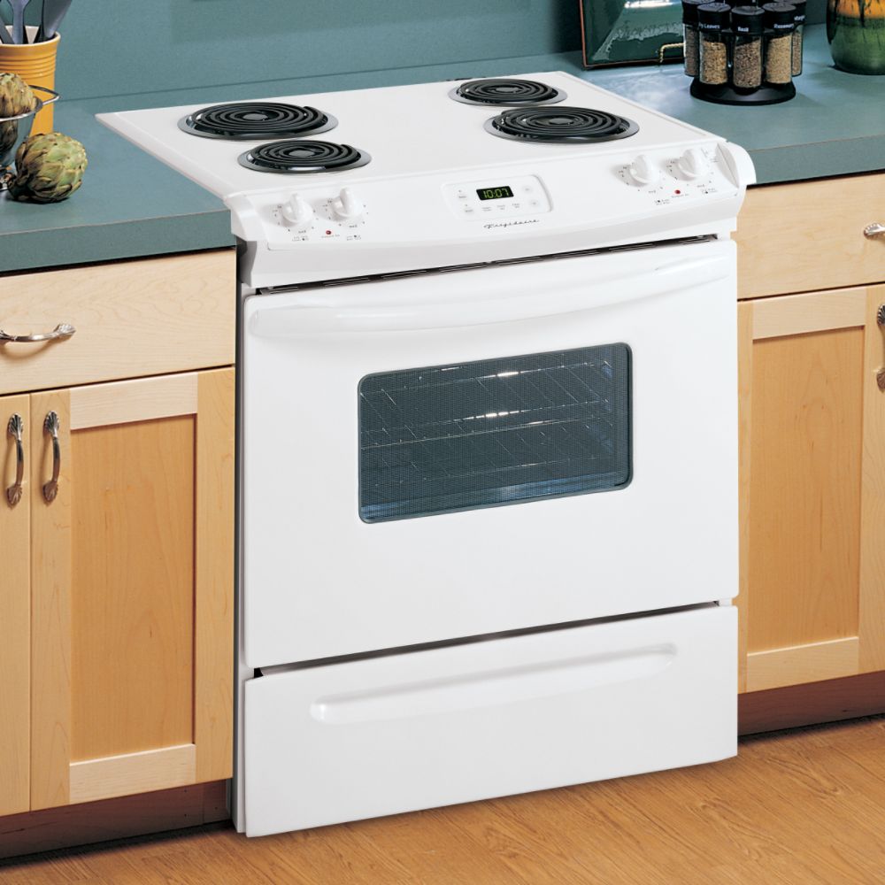 Frigidaire 30 in. Electric Coil Manual-Clean Slide-In Range