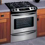 Frigidaire 30 in. Dual Fuel Self-Clean Slide-In Range 