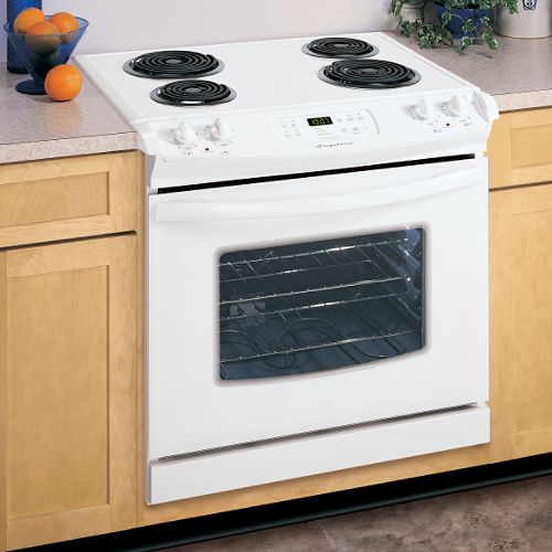 Frigidaire 30 in. Electric Self-Clean Coil Top Drop-In Range - FED355E