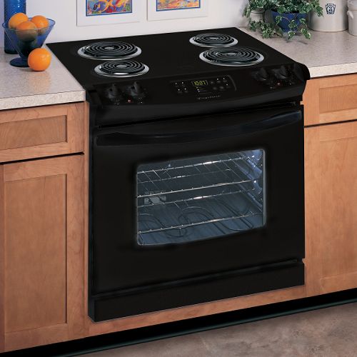 Frigidaire 30 in. Electric Self-Clean Coil Top Drop-In Range - FED355E 