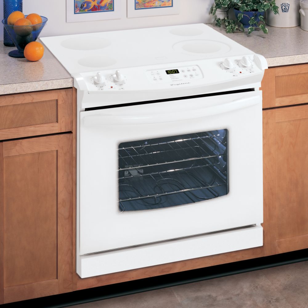 Frigidaire 30 in. Electric Self-Clean Drop-In Range w/Smoothtop Radiant Cooktop