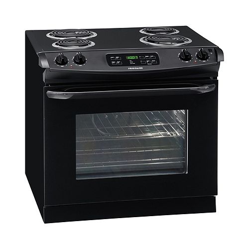 Frigidaire 30 in. Electric Self-Clean Coil Top Drop-In Range - FFED3015L 