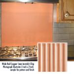 Frigo Design 36 in. Custom Metal Cooktop Splash 