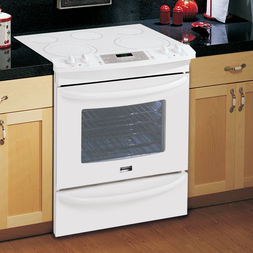 Kenmore Elite 30 in. Electric Self Clean Slide-In Range with Warm & Ready Drawer