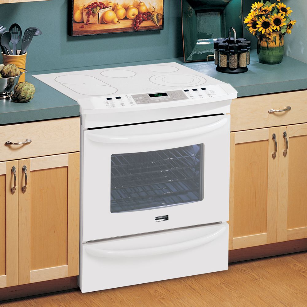 Kenmore Elite 30 in. Electric Self Clean Slide-In Range with Warm & Ready Drawer