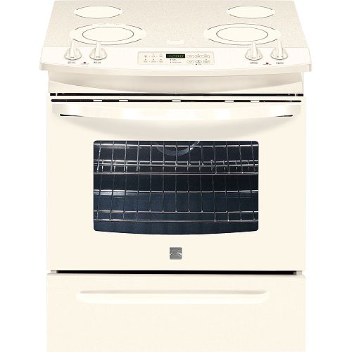 Kenmore 30 in. Electric Self Clean Slide-In Range with Ceramic Smoothtop Cooktop - 4678