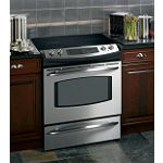 GE Profile 30 in. Slide-In Electric Range 