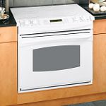 GE Profile 30 in. Electric Self-Clean Drop-In with Radiant Cooktop and Convection Oven 