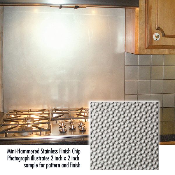 Frigo Design Mini Hammered Stainless 48 in. Custom Metal Cooktop