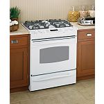 GE Profile 30 in. Slide-In Gas Range 