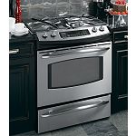 GE Profile 30 in. Slide-In Gas Range 