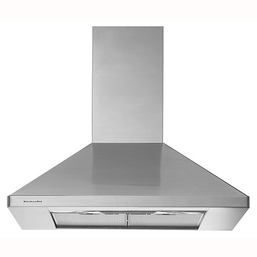 KitchenAid 30 in. Wall-Mount Canopy Hood - KWCS100W Best Price