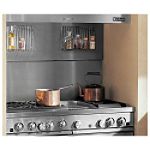Jenn-Air Stainless Steel Wallsplash for Pro-Style Freestanding Gas Ranges