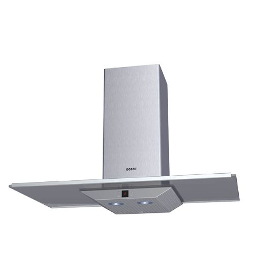Bosch 30 in. Wall-Mount Chimney Hood with Glass Canopy - DKE9605 