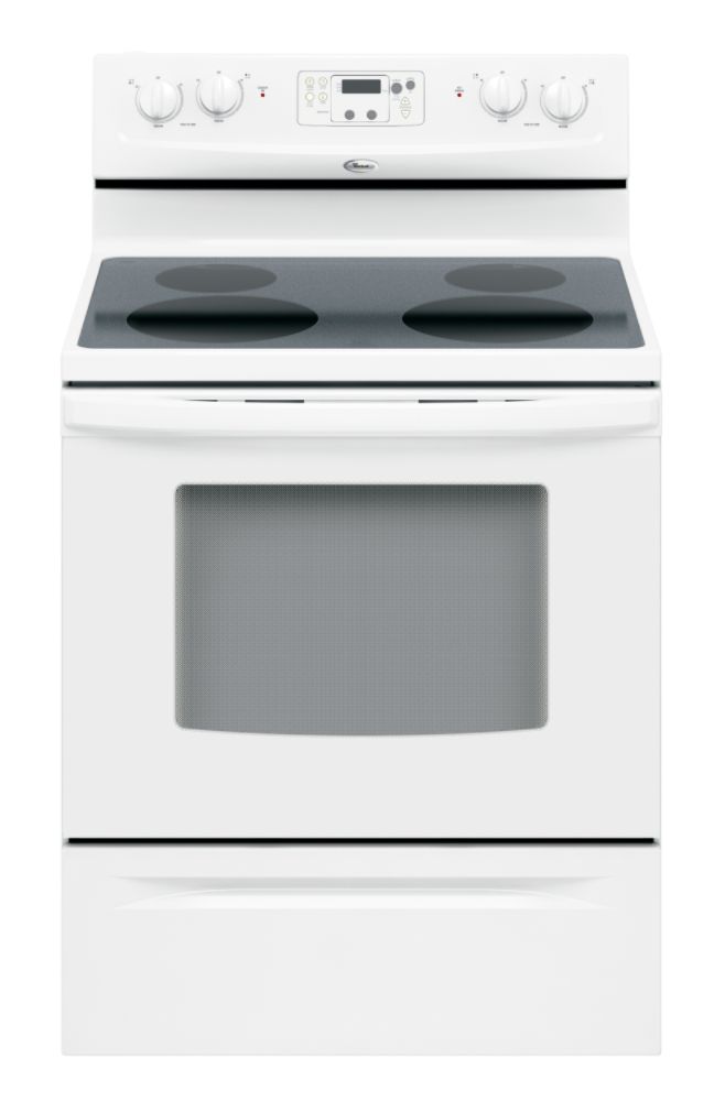 Whirlpool 30 in. Electric Self-Clean Freestanding Range