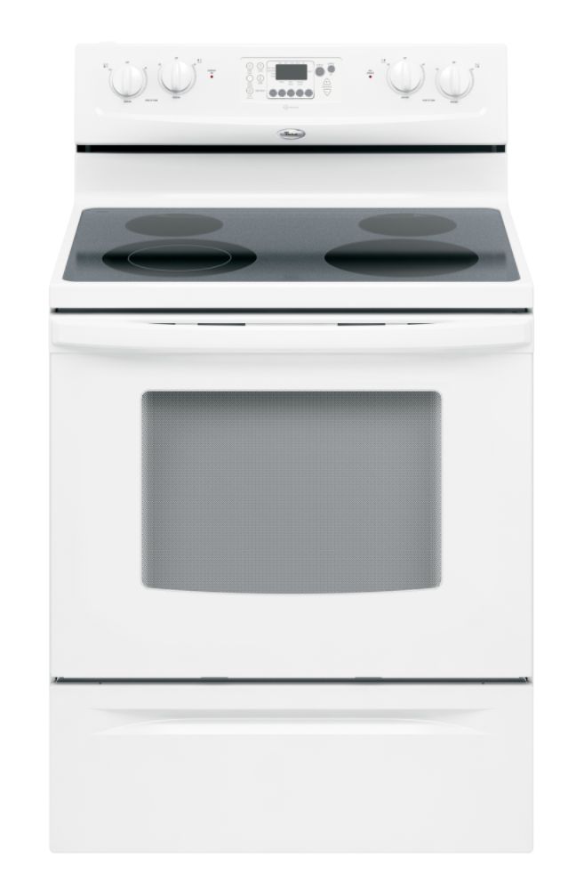 Whirlpool 30 in. Electric Self-Clean Freestanding Range