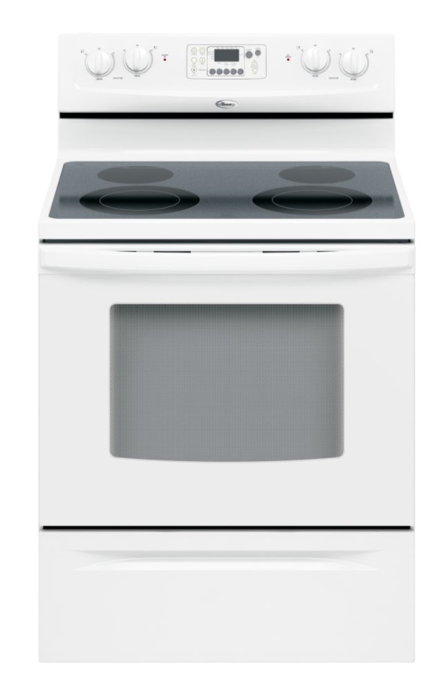 Whirlpool 30 in. Electric Self-Clean Freestanding Range