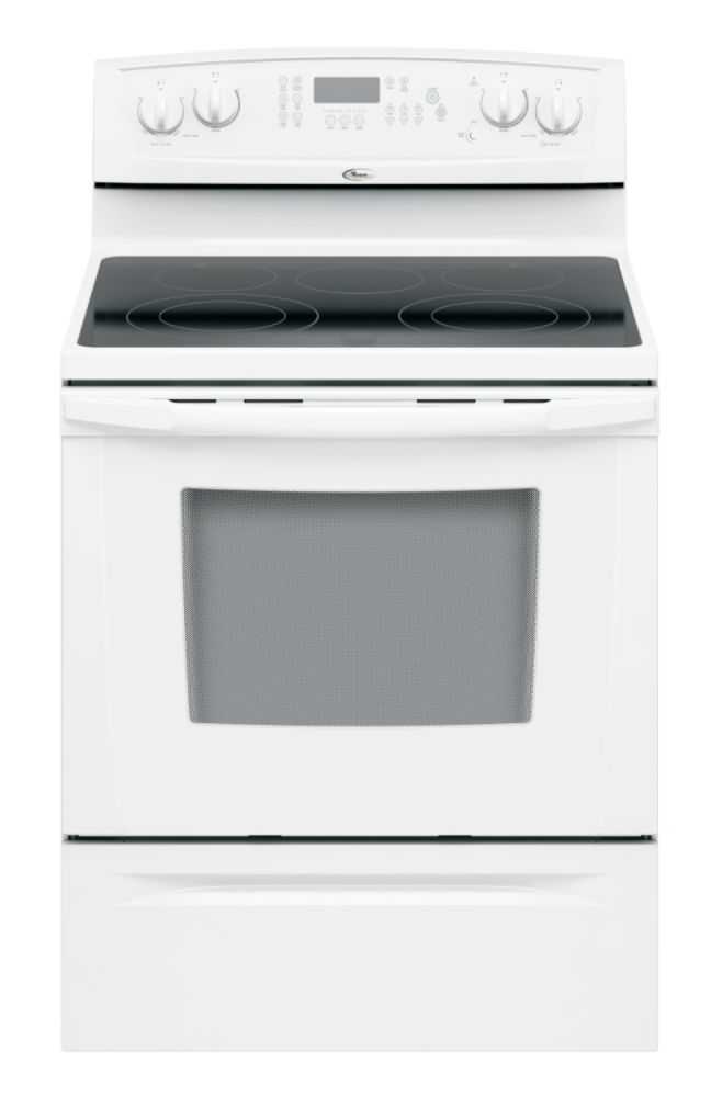 Whirlpool 30 in. Electric Self-Clean Freestanding Range
