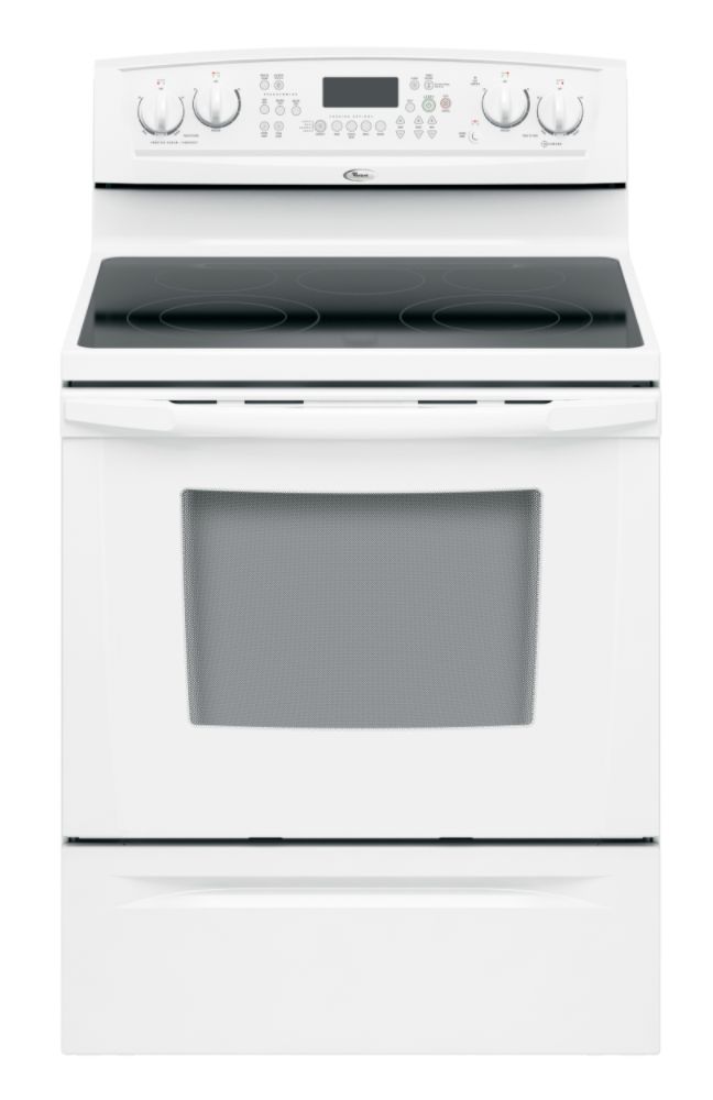 Whirlpool 30 in. Electric Self-Clean Freestanding Range