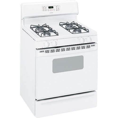 Hotpoint 30 in. Freestanding Gas Range - RGB746DEP Best Price