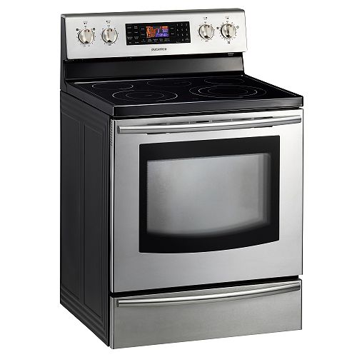 Samsung 30 in. Freestanding Electric Range w/ True Convection - FTQ387LWG Best Price