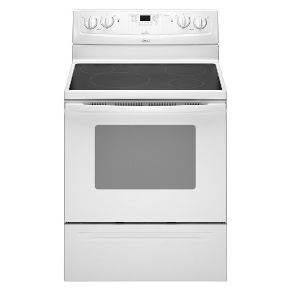 Whirlpool White 30" Freestanding Electric Range WFE321LW