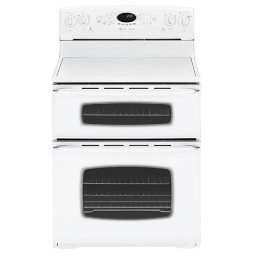 Maytag 30 in. Freestanding Double Oven Electric Range with Convection Oven - MER6875BA at Arc Home Products