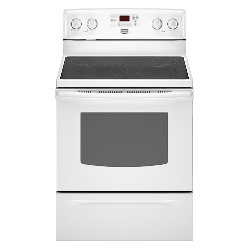 Maytag 30 in. Electric Self-Clean Freestanding Range - MER7765