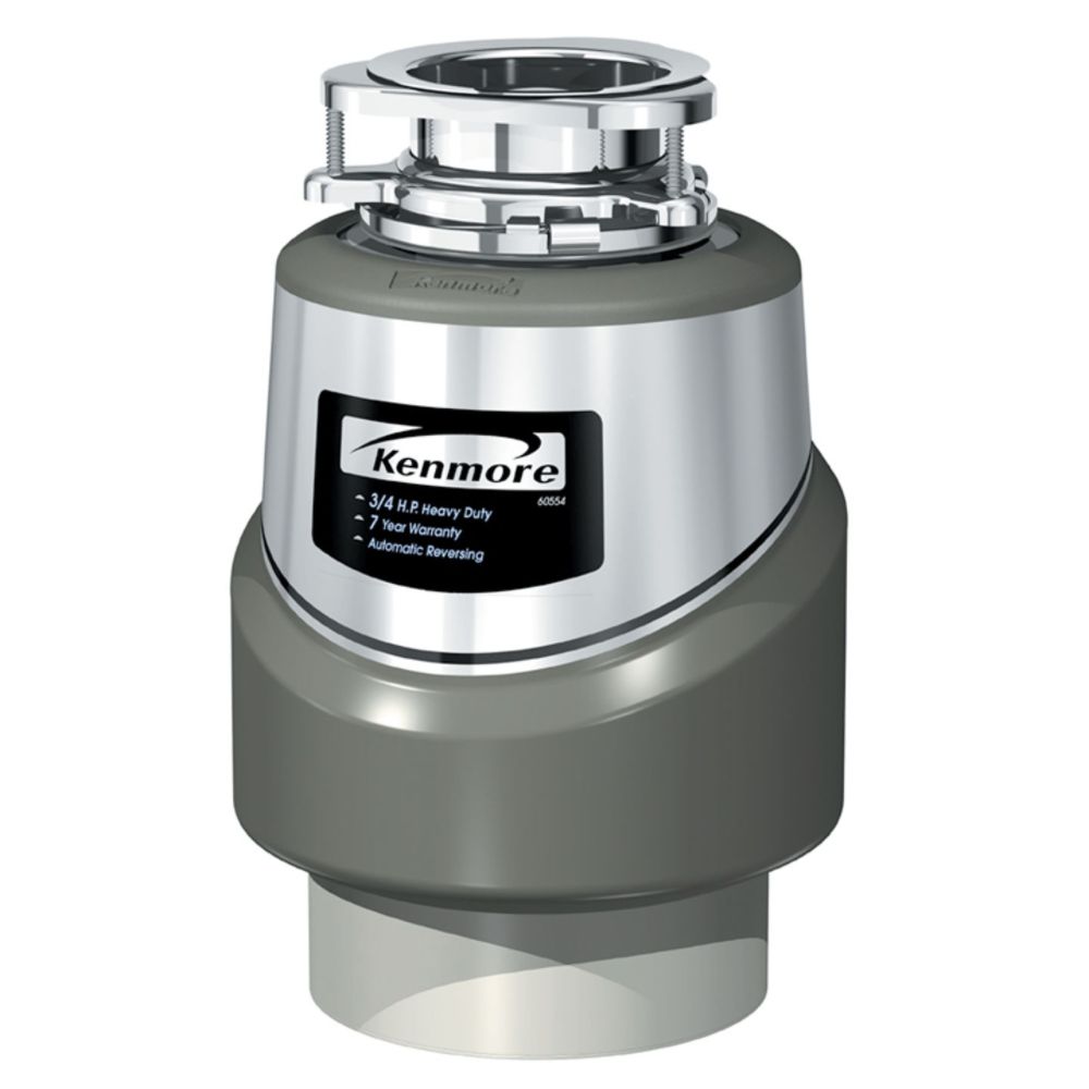 Kenmore 3/4 hp Food Waste Disposer
