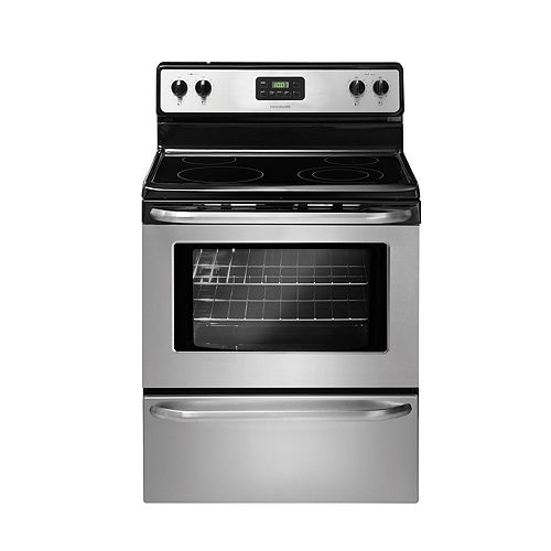 Frigidaire Stainless Steel 30 in. Freestanding Electric Range - FFEF3 