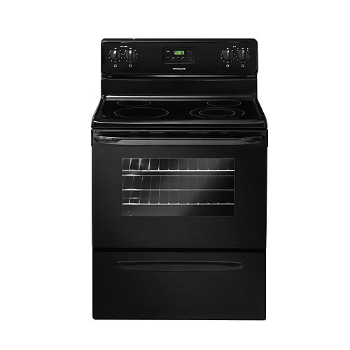Frigidaire Black 30 in. Freestanding Electric Range - FFEF3 