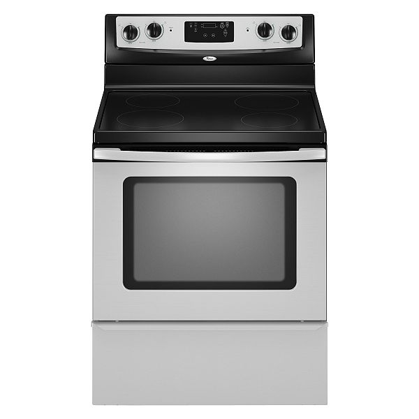 Whirlpool Stainless Steel 30" Freestanding Electric Range WFE301LV