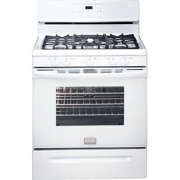 Frigidaire Gallery White 30" Freestanding Gas Range FGGF3