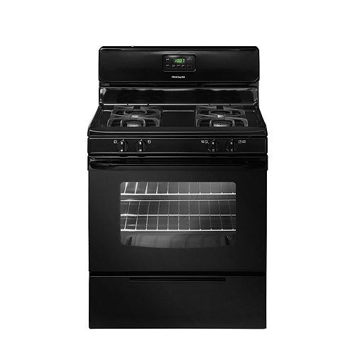 Frigidaire Black 30 in. Freestanding Gas Range - FFGF30 