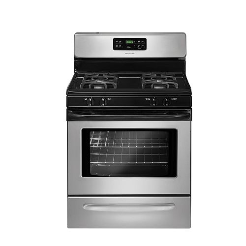 Frigidaire Silver Mist 30 in. Freestanding Gas Range - FFGF30 