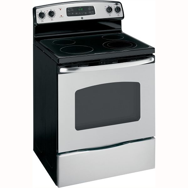 GE Stainless Steel 30" Freestanding Electric Range JB400