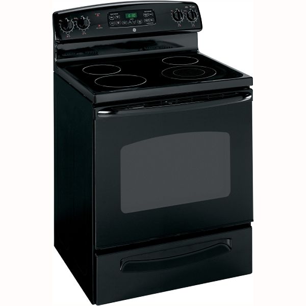 GE Black 30" Freestanding Electric Range JB400