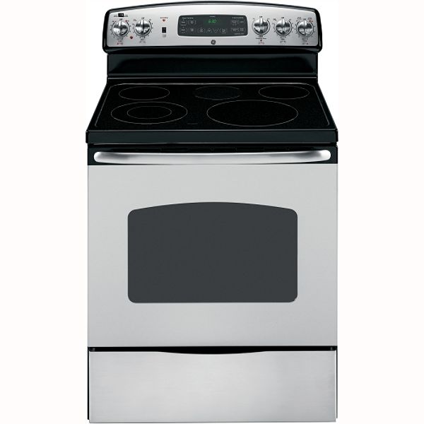 GE Stainless Steel 30" Freestanding Electric Range JB680